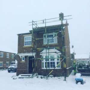 Roof Repair Access - ADS Scaffolding York